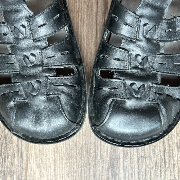 Traq by Alegria Black Leather Sandles | 39 - Picture 4 of 12